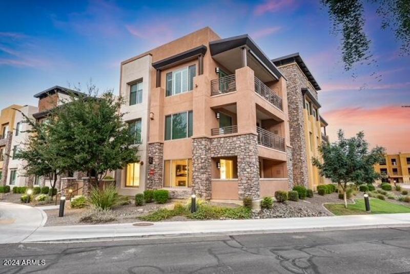 Exterior walking paths