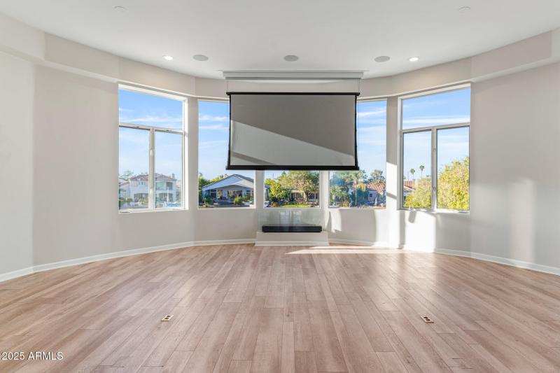 Primary Bedroom with Screen
