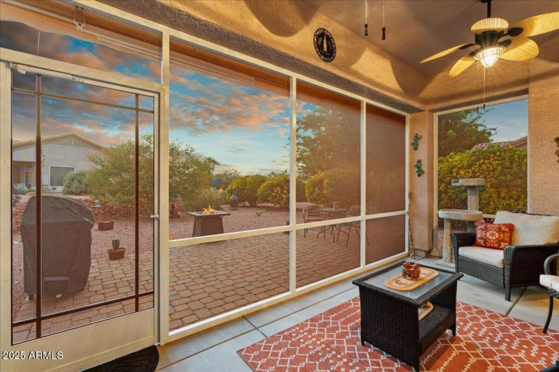 28-Patio View Sunset