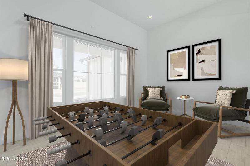 Virtually Staged Flex Room