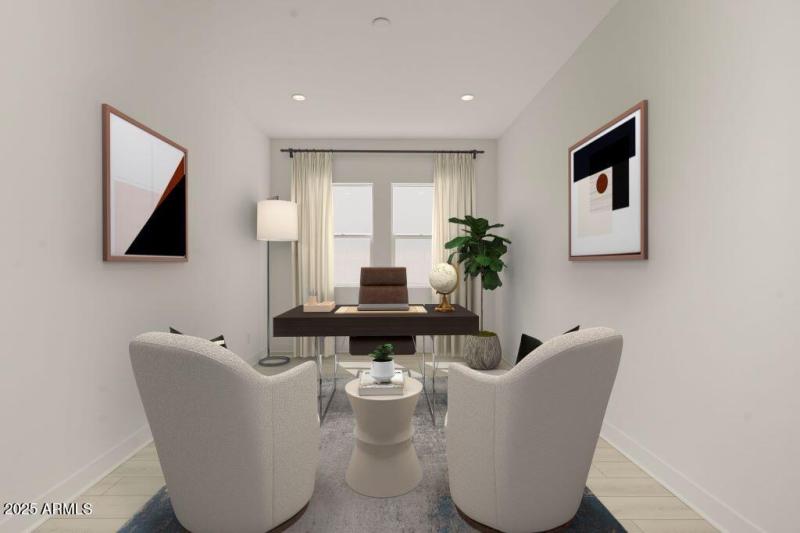 Virtually Staged Office