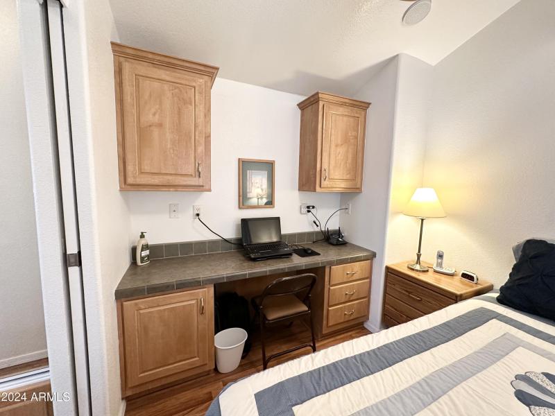 GREAT BUILT IN DESK AREA