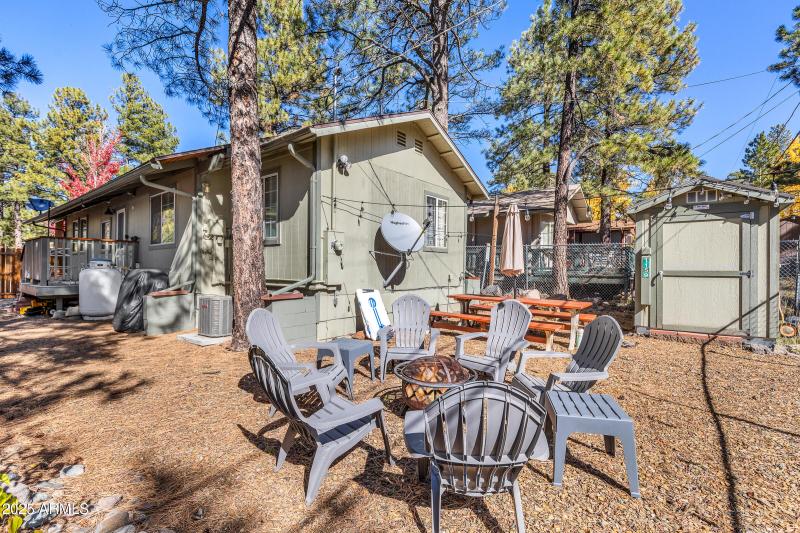 Backyard is made for entertaining