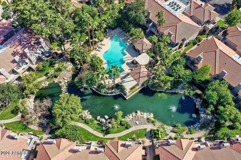Pool & Lagoon Birds-eye View