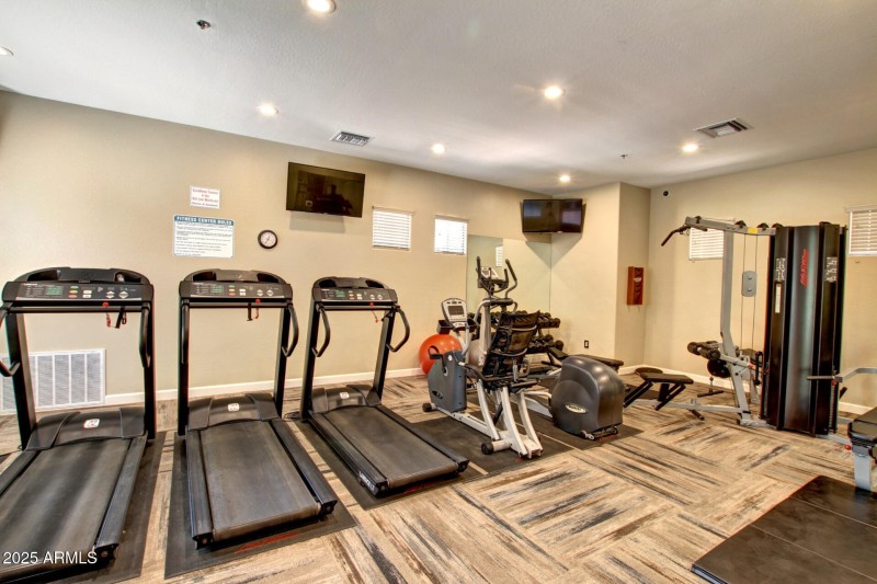 Large Workout Facility