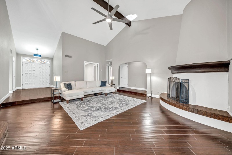 View of Great Rm & Foyer