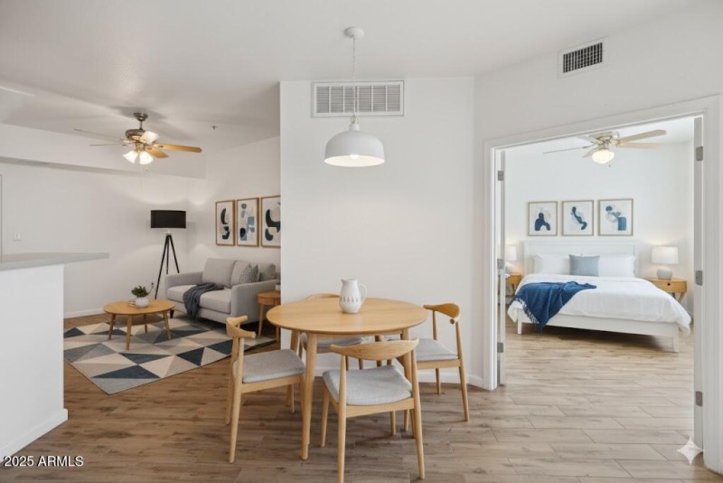 Living dining and bedroom areas 182