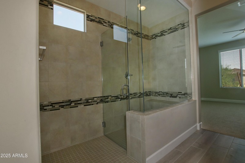 Showing in main bath