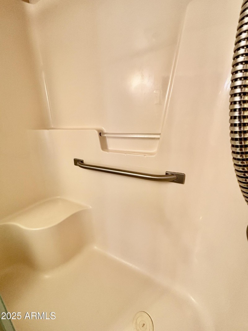 Walk in shower seat