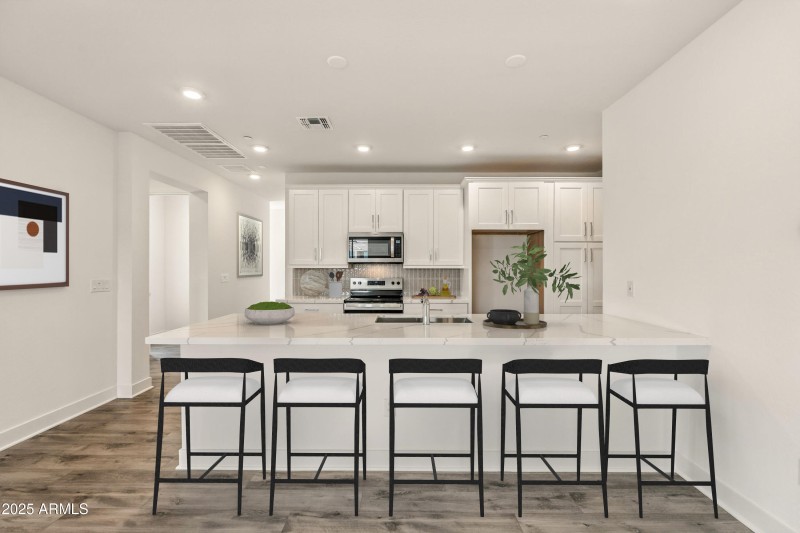 Virtually Staged Kitchen