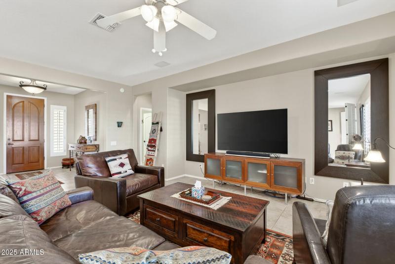 Ceiling Fans throughout