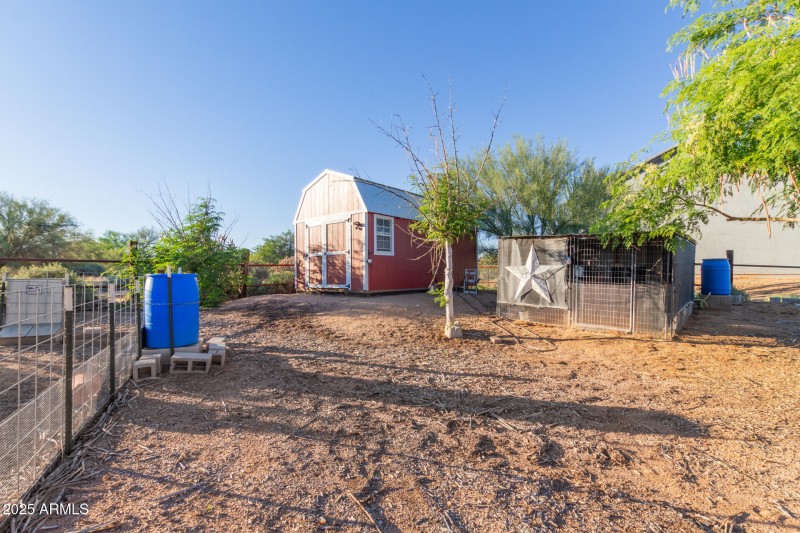35 - Chicken Coop Area and Shed