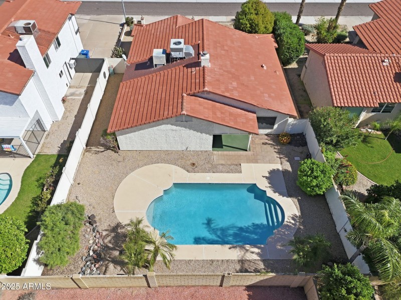 back yard pool aerial2
