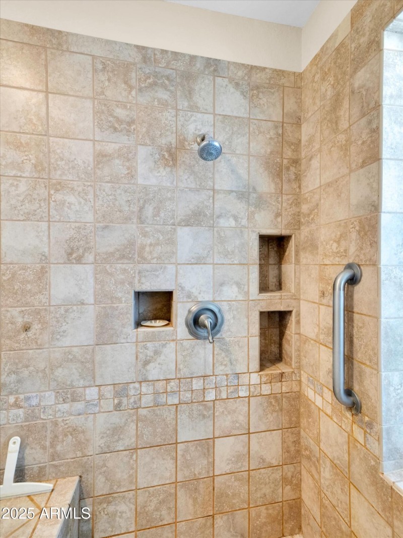 Roll in updated shower