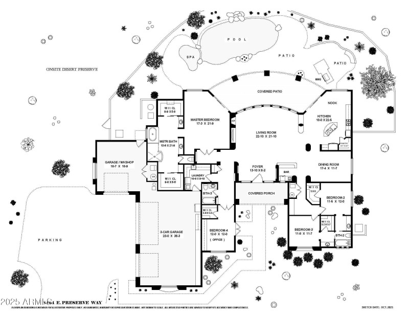 8464 E. Preserve Way - Floor Plan