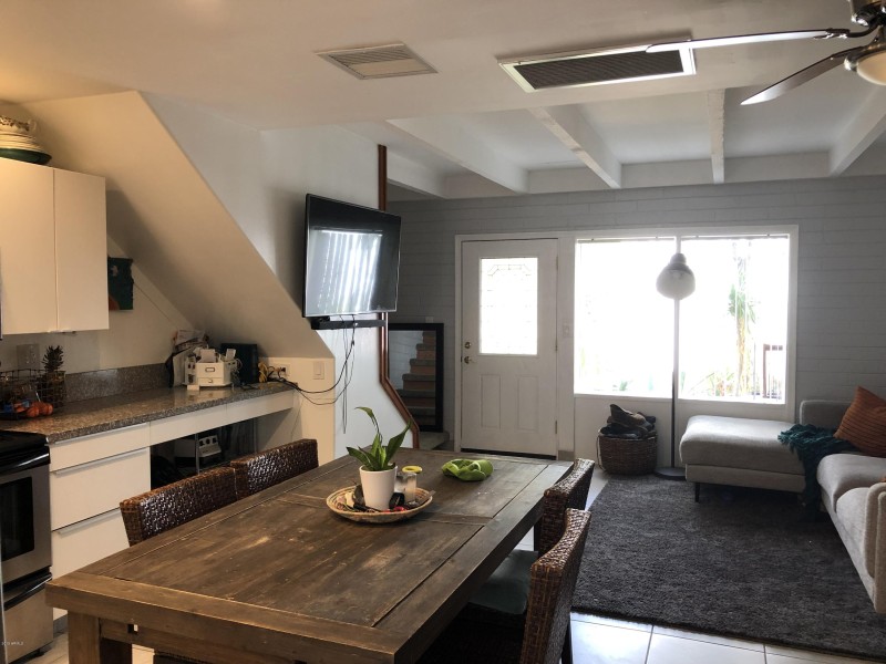 Dining Area and Living Room