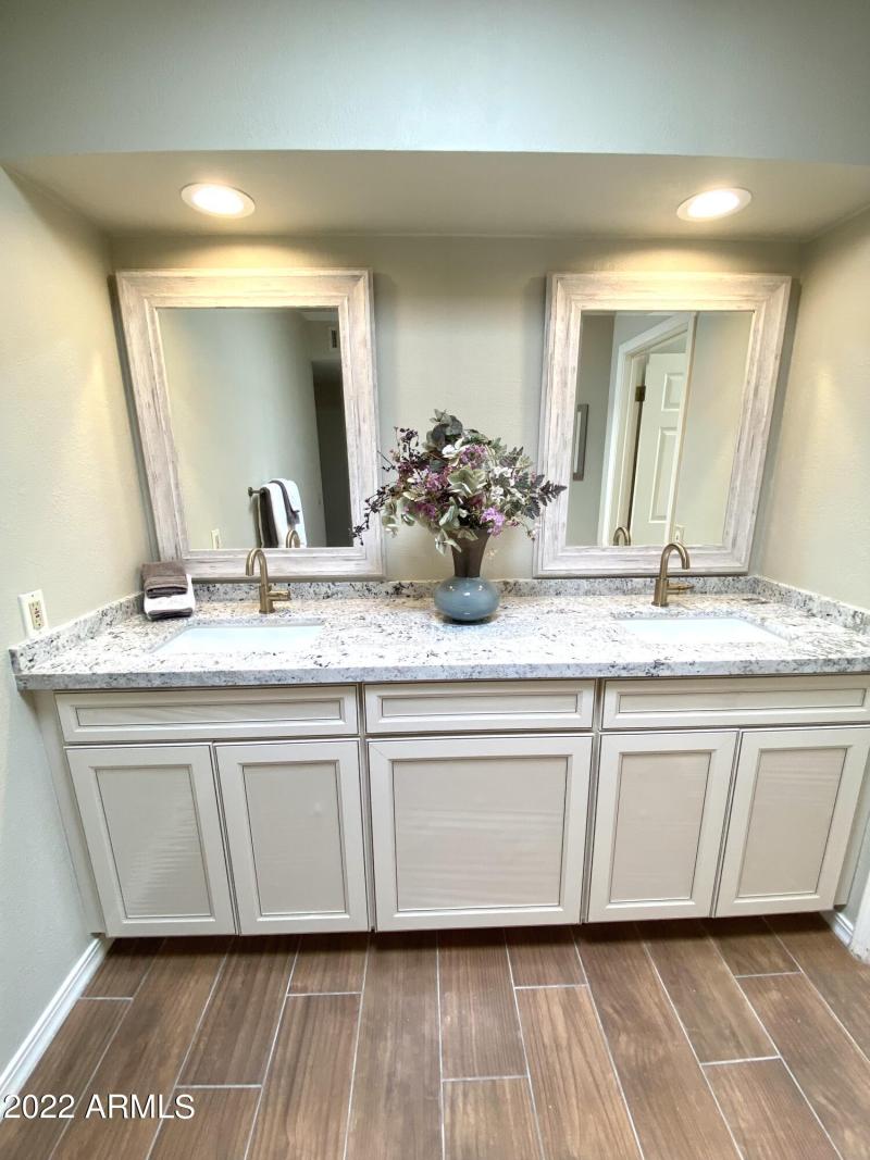 Master Bathroom Double Vanity