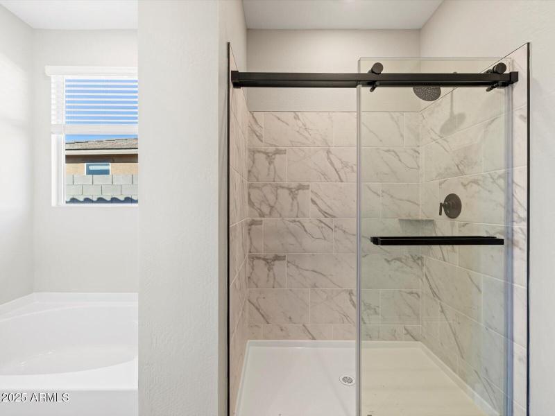 Primary Bathroom Upgraded Shower