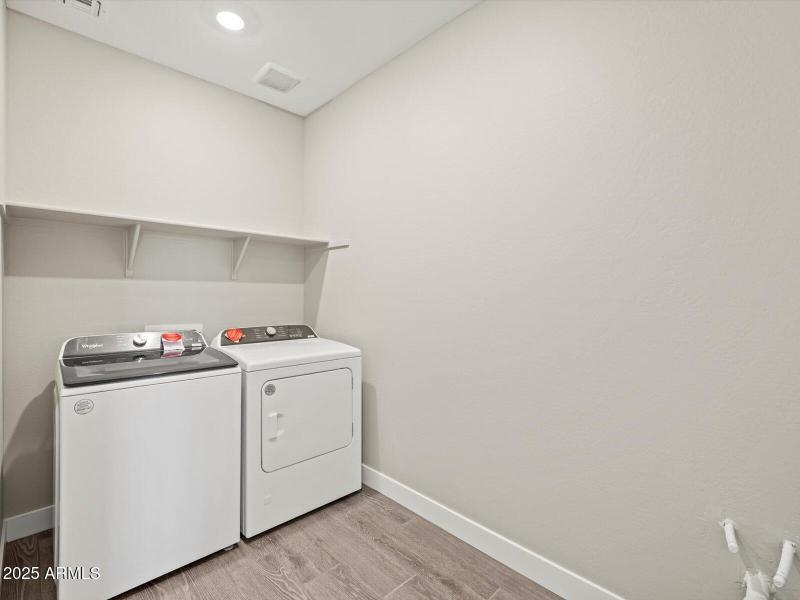 Included Washer & Dryer