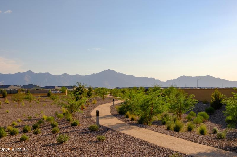WALKING TRAILS AND OPEN SPACE