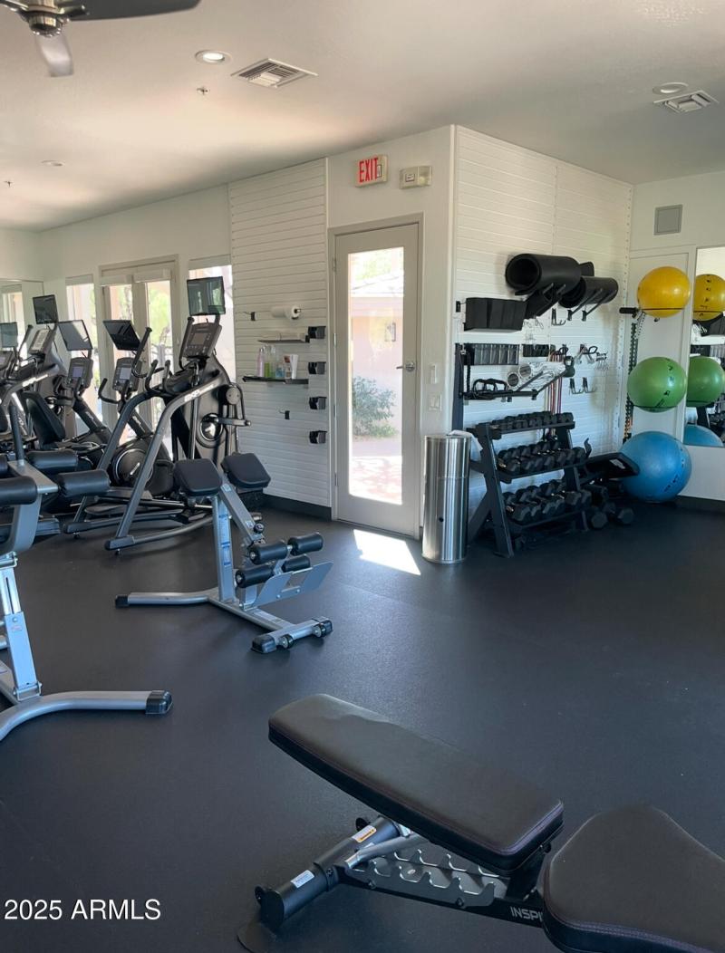 Cimarron Hills workout room