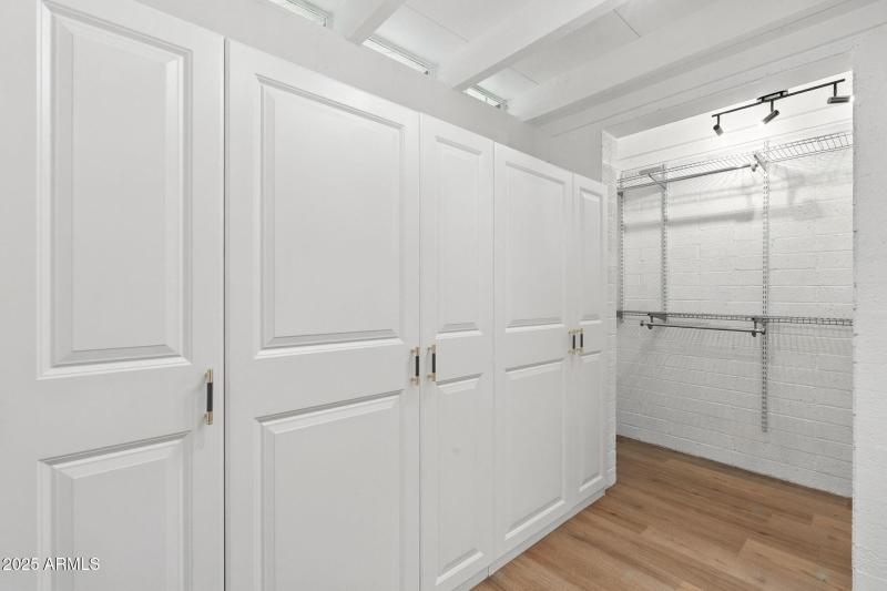 custom walk in closet