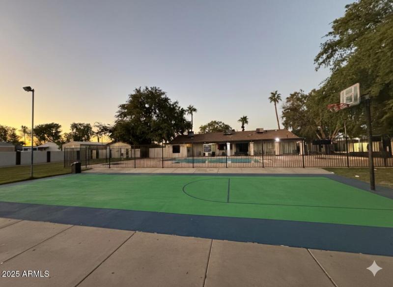 Community Pool & Basketball Court