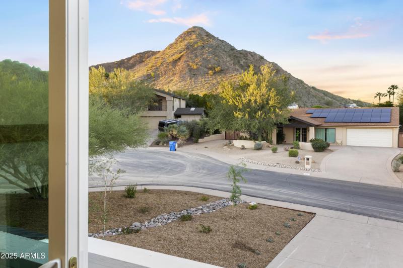 Views from upstairs bedroom