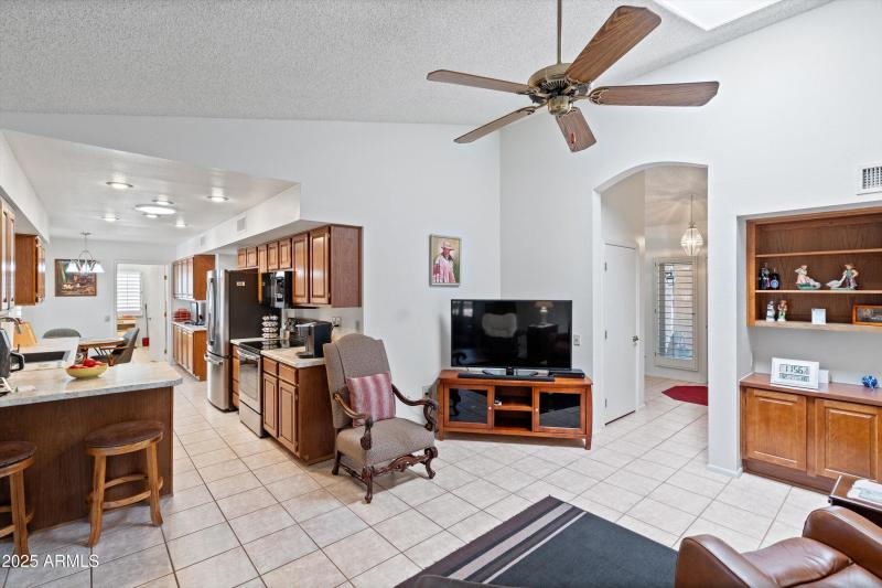 11-Family Room to Kitchen