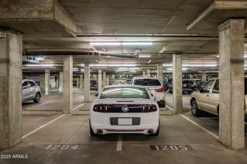 Side by Side 2 Parking Spaces!