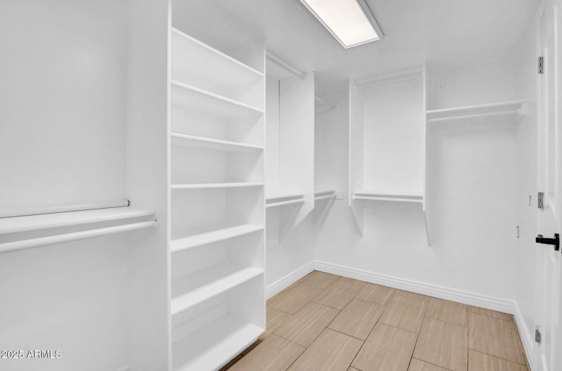 Primary walk-in closet