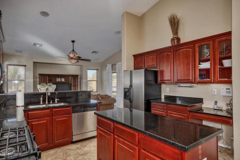 CUSTOM GLASS CABINETS ABOVE COMPUTER NIC