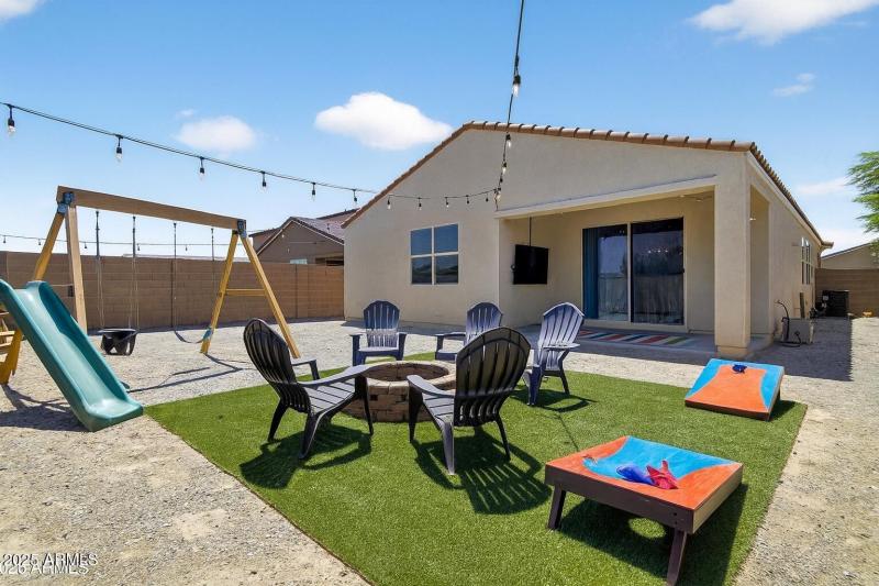 Virtually Landscapred Backyard