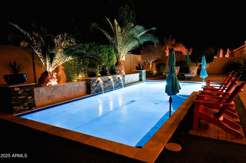 Quiet Way night pool