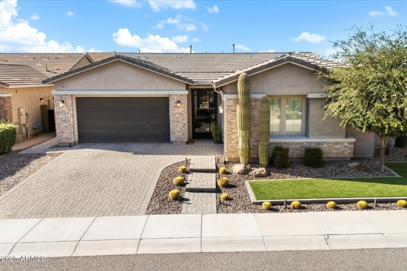 Gated, courtyard entrance