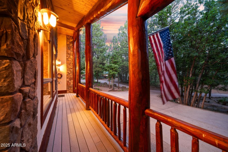 F front twilight view to work shop