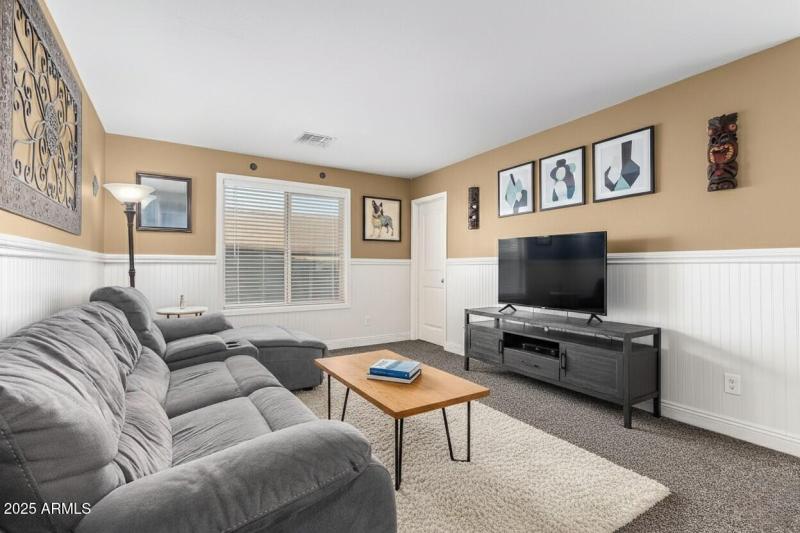 Virtually staged loft