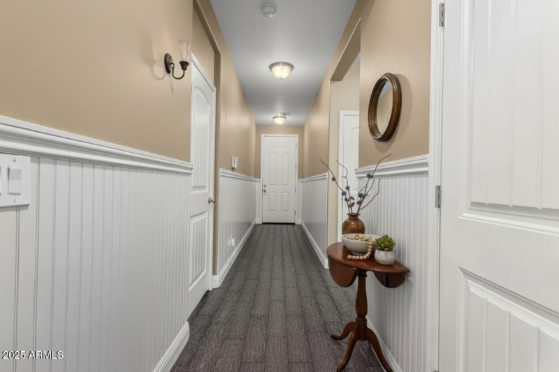 Virtually staged entry