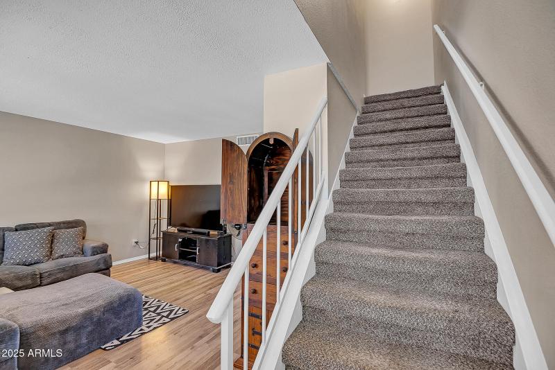 Living Room Stairway