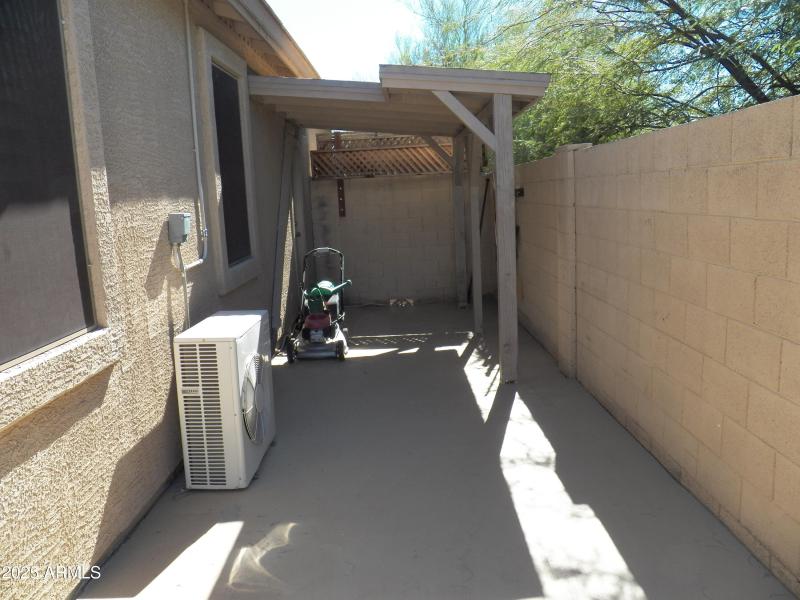 West Sideyard Covered Patio