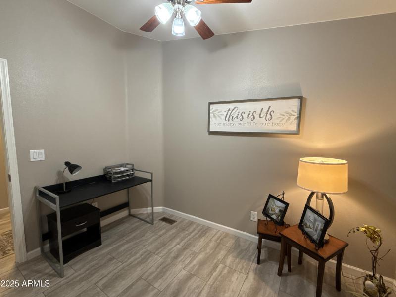 2nd bedroom currently used as an office