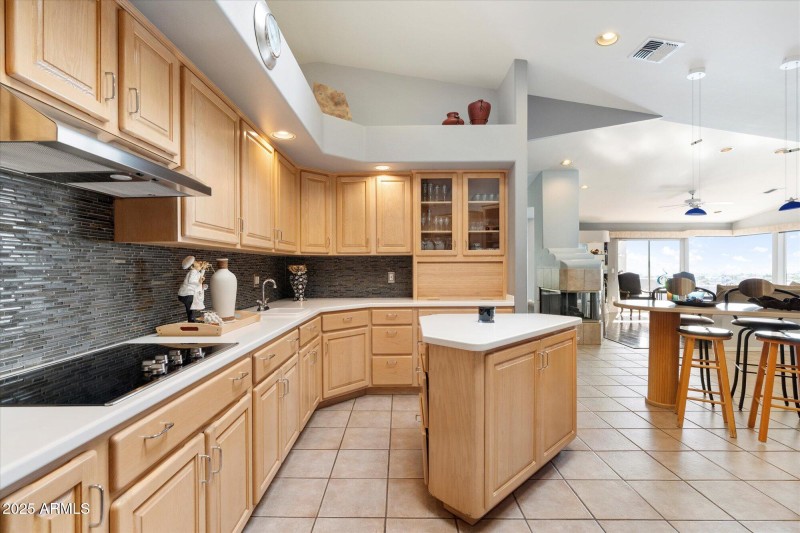 Large, wellequipped kitchen