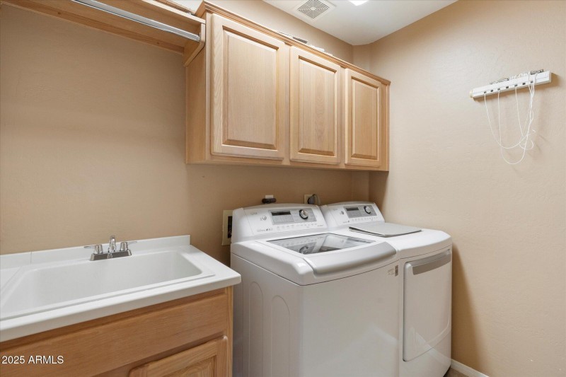 Wellappointed laundry room