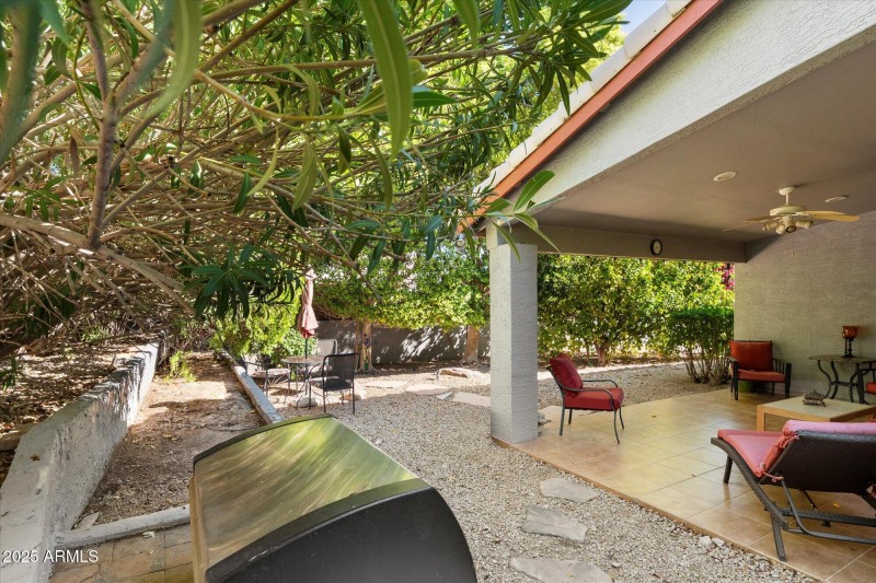 Serene outdoor patio 2