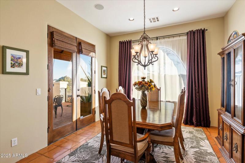 Intimate Dining Room w/ Exterior Access