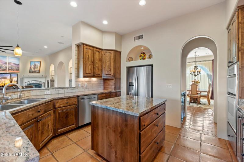 Butlers Pantry Leads to Formal Dining