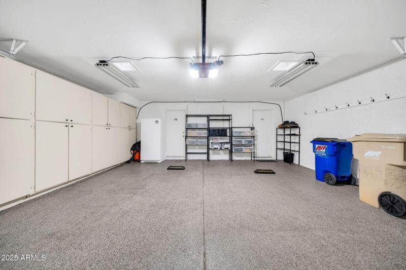 2 car + golf cart garage