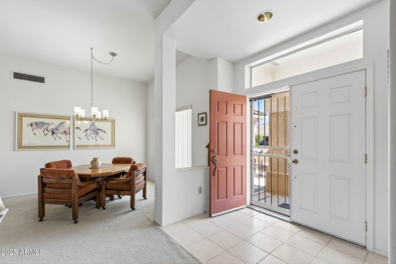 Foyer towards Dining