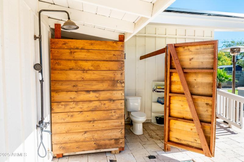 Outside Bathroom and Shower