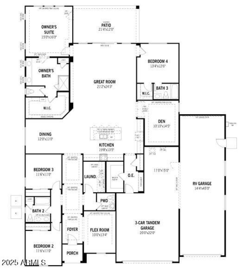Orchid Floorplan